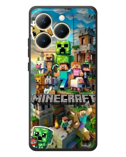 Чехол для Realme 15T с картинкой «Замок Minecraft» Чехол для Realme 15T с картинкой «Замок Minecraft»