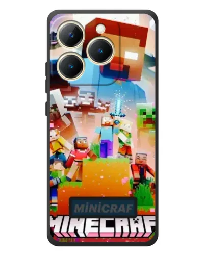 Чехол для Realme 15T с картинкой «Minecraft герои игры» Чехол для Realme 15T с картинкой «Minecraft герои игры»