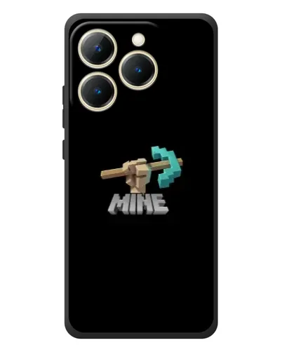 Чехол для Realme 15T с картинкой «Алмазная кирка» Чехол для Realme 15T с картинкой «Алмазная кирка»