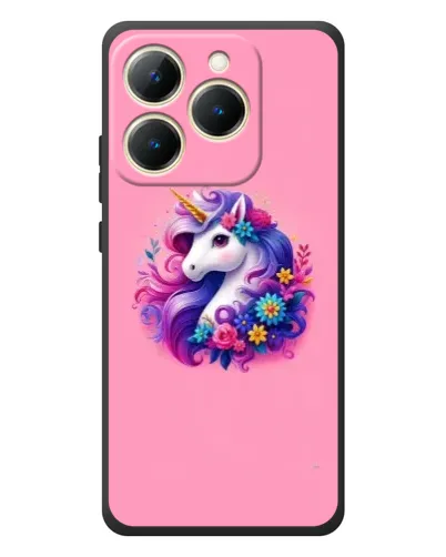 Чехол для Realme 15T с картинкой «Сказочный единорог»
