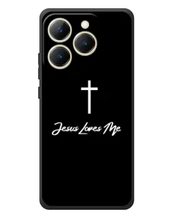 Чехол для Realme 15T с картинкой «Иисус любит тебя»