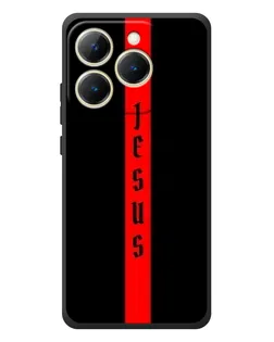 Чехол для Realme 15T с картинкой «Красная линия веры»