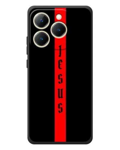 Чехол для Realme 15T с картинкой «Красная линия веры»