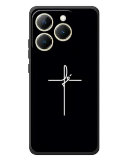 Чохол для Realme 15T з картинкою «Тонкий хрест» Чохол для Realme 15T з картинкою «Тонкий хрест»