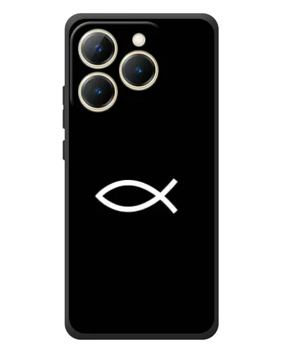 Чохол для Realme 15T з картинкою «Символ риби Jesus» Чохол для Realme 15T з картинкою «Символ риби Jesus»