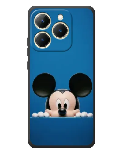Чехол для Realme 15T с картинкой «Микки выглядывает» Чехол для Realme 15T с картинкой «Микки выглядывает»