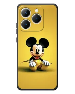 Чехол для Realme 15T с картинкой «Микки на желтом»