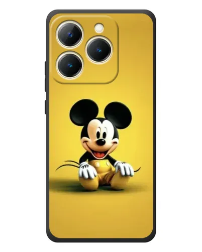 Чехол для Realme 15T с картинкой «Микки на желтом» Чехол для Realme 15T с картинкой «Микки на желтом»