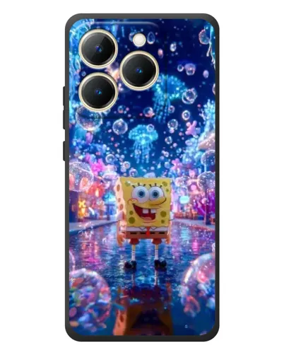 Чехол для Realme 15T с картинкой «Неоновый океан»