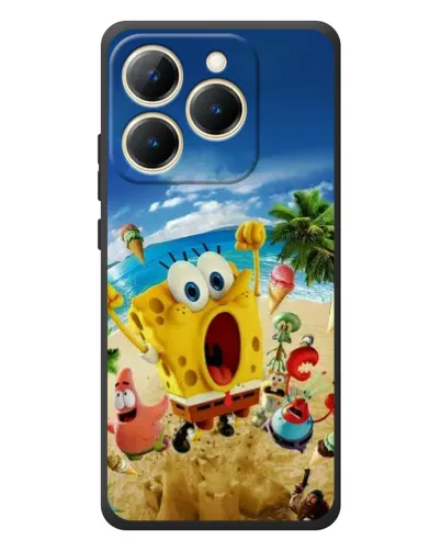 Чехол для Realme 15T с картинкой «Развлечения на пляже»