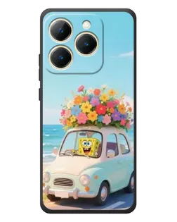 Чехол для Realme 15T с картинкой «Автомобильное путешествие»