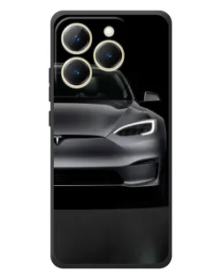 Чехол для Realme 15T с картинкой «Tesla Model S Look» Чехол для Realme 15T с картинкой «Tesla Model S Look»