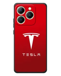 Чехол для Realme 15T с картинкой «Tesla Red Classic»