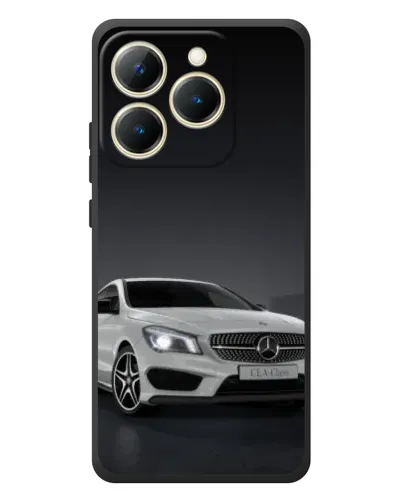 Чехол для Realme 15T с картинкой «Mercedes AMG GT Silver»