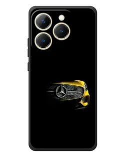 Чехол для Realme 15T с картинкой «Mercedes — ретро стиль»