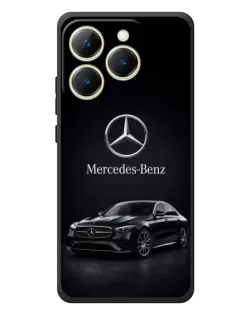 Чехол для Realme 15T с картинкой «Mercedes — решетка радиатора»