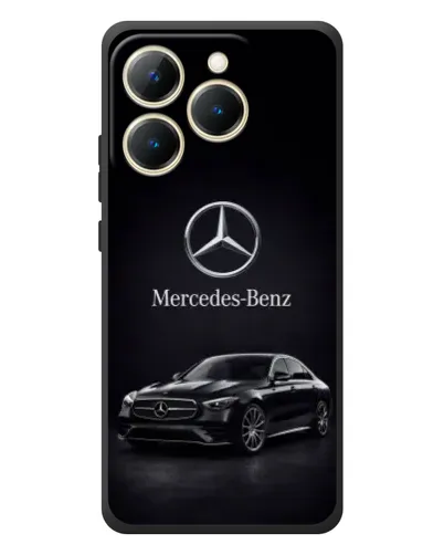 Чехол для Realme 15T с картинкой «Mercedes — решетка радиатора»