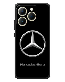 Чехол для Realme 15T с картинкой «Mercedes Silver Logo»