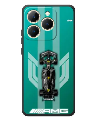 Чехол для Realme 15T с картинкой «Mercedes AMG Petronas»
