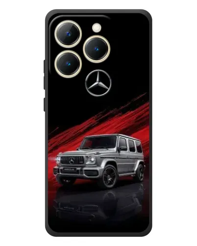 Чехол для Realme 15T с картинкой «Mercedes G-Class красный»