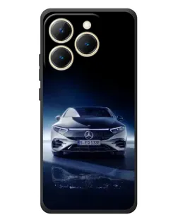 Чехол для Realme 15T с картинкой «Ночной Mercedes EQ»