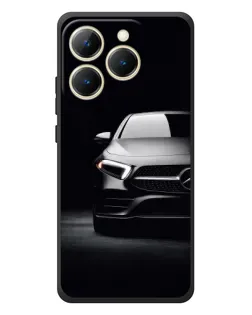 Чехол для Realme 15T с картинкой «Свет фар Mercedes»