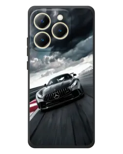 Чехол для Realme 15T с картинкой «Гоночный Mercedes AMG»