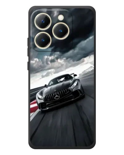 Чехол для Realme 15T с картинкой «Гоночный Mercedes AMG»