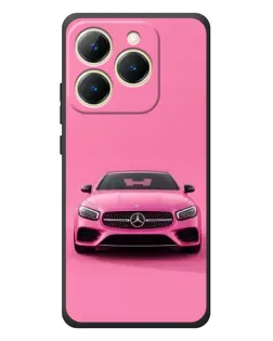 Чехол для Realme 15T с картинкой «Розовый Mercedes AMG» Чехол для Realme 15T с картинкой «Розовый Mercedes AMG»
