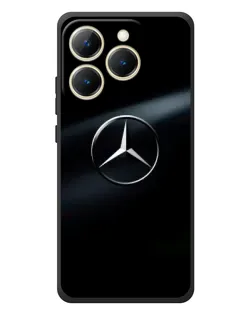 Чехол для Realme 15T с картинкой «Mercedes на металле» Чехол для Realme 15T с картинкой «Mercedes на металле»