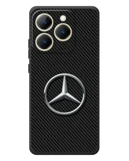 Чехол для Realme 15T с картинкой «Карбоновый Mercedes стиль» Чехол для Realme 15T с картинкой «Карбоновый Mercedes стиль»