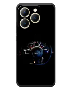 Чехол для Realme 15T с картинкой «Салон Audi — руль» Чехол для Realme 15T с картинкой «Салон Audi — руль»