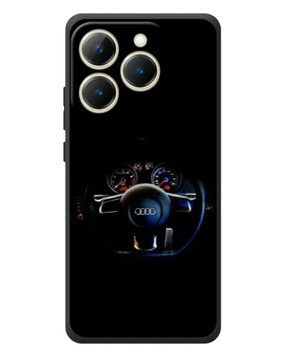 Чехол для Realme 15T с картинкой «Салон Audi — руль» Чехол для Realme 15T с картинкой «Салон Audi — руль»
