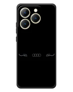 Чохол для Realme 15T з картинкою «Audi — світловий підпис» Чохол для Realme 15T з картинкою «Audi — світловий підпис»