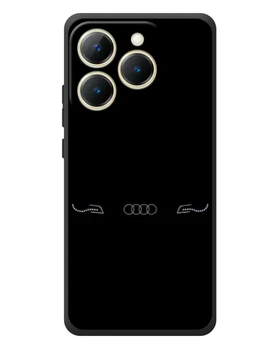 Чехол для Realme 15T с картинкой «Audi — световой подпись» Чехол для Realme 15T с картинкой «Audi — световой подпись»