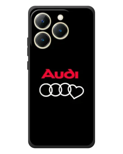 Чехол для Realme 15T с картинкой «Логотип Audi Heart» Чехол для Realme 15T с картинкой «Логотип Audi Heart»