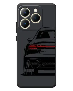 Чехол для Realme 15T с картинкой «Задняя часть Audi — арт»