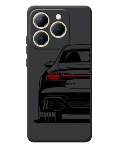Чехол для Realme 15T с картинкой «Задняя часть Audi — арт» Чехол для Realme 15T с картинкой «Задняя часть Audi — арт»