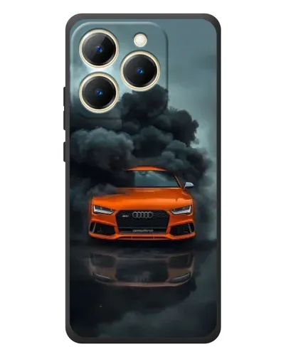 Чехол для Realme 15T с картинкой «Audi в облаках дыма» Чехол для Realme 15T с картинкой «Audi в облаках дыма»