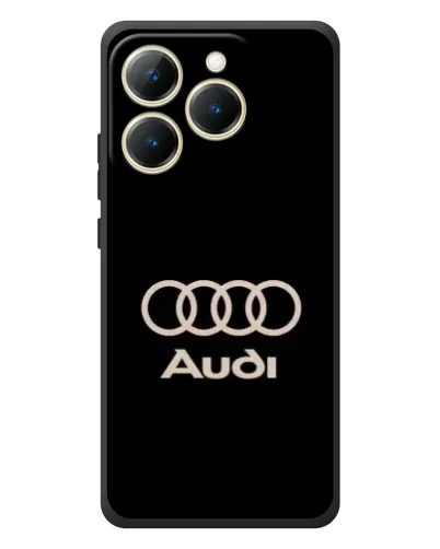 Чехол для Realme 15T с картинкой «Audi — золотой логотип» Чехол для Realme 15T с картинкой «Audi — золотой логотип»