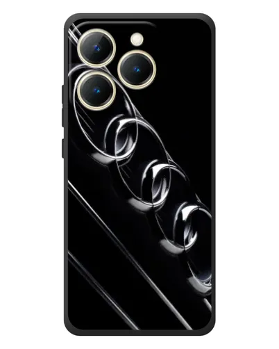 Чехол для Realme 15T с картинкой «Audi — абстрактные кольца» Чехол для Realme 15T с картинкой «Audi — абстрактные кольца»
