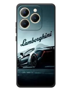 Чехол для Realme 15T с картинкой «Классическая надпись Lamborghini»