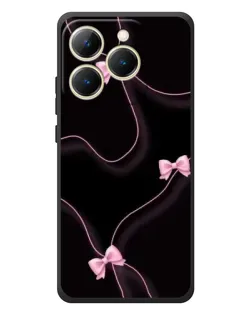 Чехол для Realme 15T с картинкой «Розовые ленты»