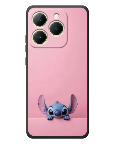 Чехол для Realme 15T с картинкой «Stitch выглядывает»