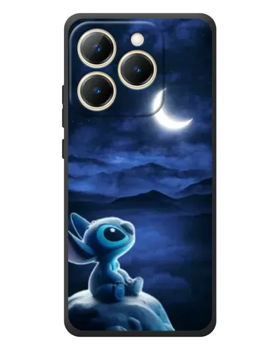 Чехол для Realme 15T с картинкой «Лунная ночь Стича»