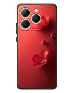 Чехол для Realme 15T с картинкой «Маковые соцветия»