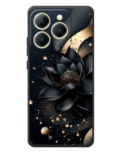 Чехол для Realme 15T с картинкой «Черный лотос»
