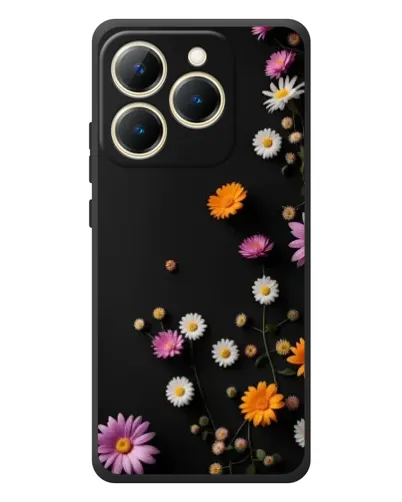 Чехол для Realme 15T с картинкой «Цветочная композиция»