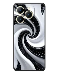 Чохол для Realme 15T з картинкою «Чорно-біла спіраль» Чохол для Realme 15T з картинкою «Чорно-біла спіраль»