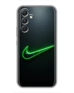 Чохол для Realme 15x з картинкою «Неоновий контур Nike»